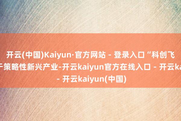 开云(中国)Kaiyun·官方网站 - 登录入口“科创飞地”多集中于策略性新兴产业-开云kaiyun官方在线入口 - 开云kaiyun(中国)